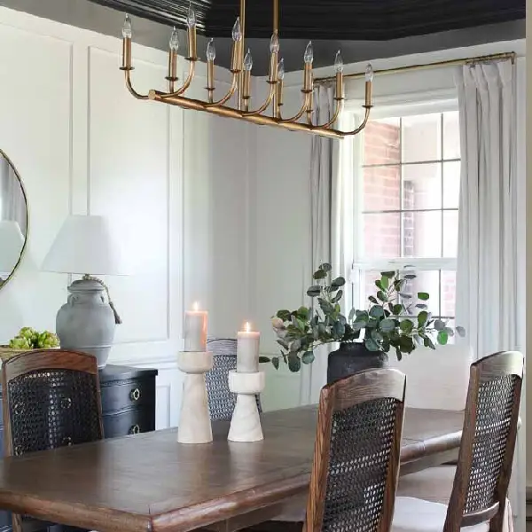 Classic White dining room